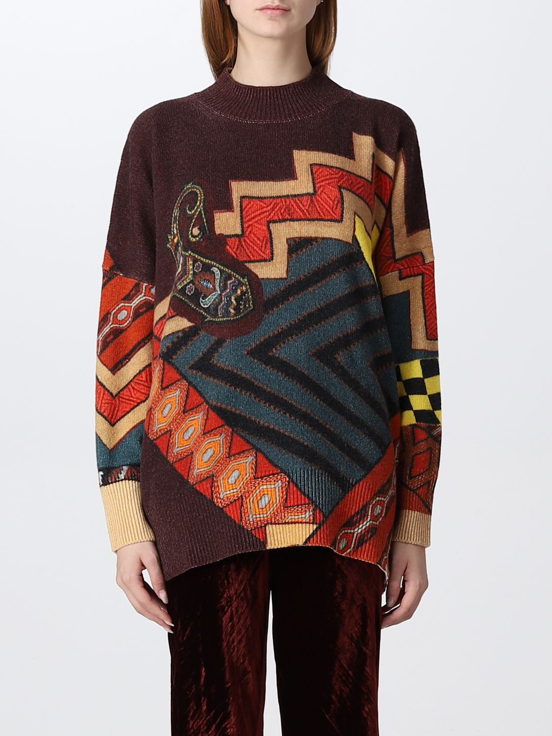 Etro Jumper ETRO Woman colour Multicolor