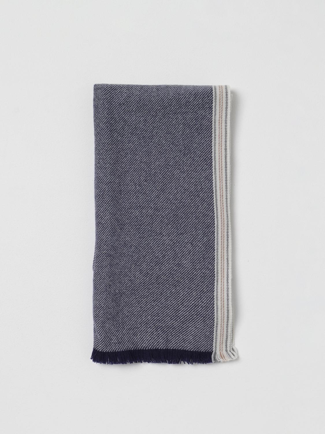 Brunello Cucinelli Scarf BRUNELLO CUCINELLI Men colour Denim