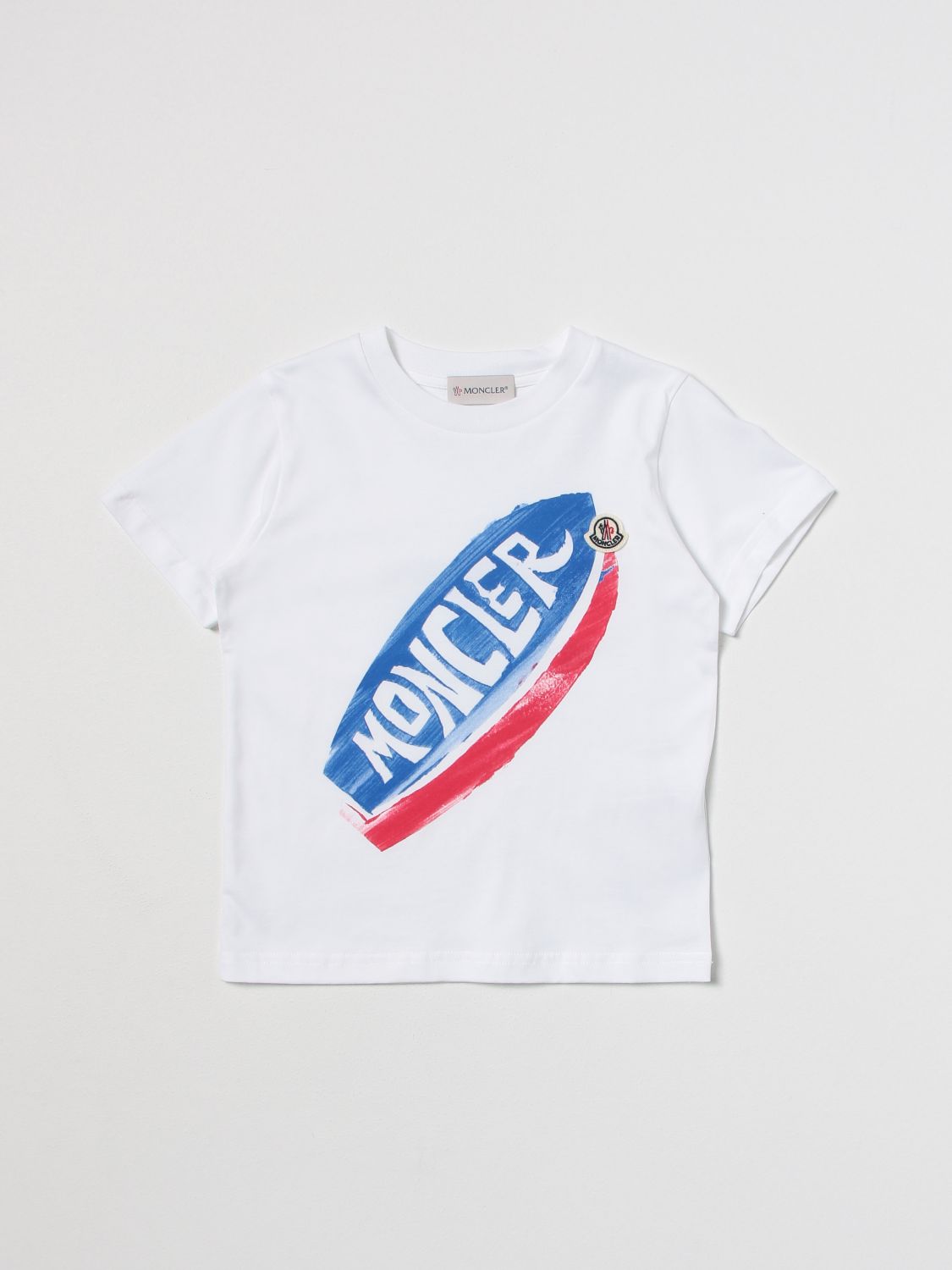 Moncler T-Shirt MONCLER Kids colour Blue