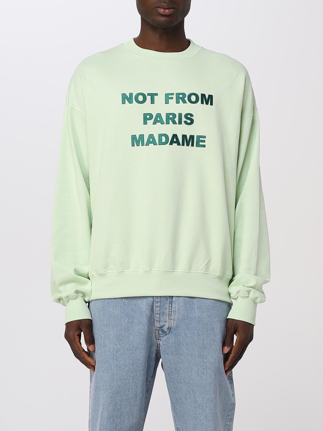 Drôle de Monsieur Sweatshirt DROLE DE MONSIEUR Men colour Green