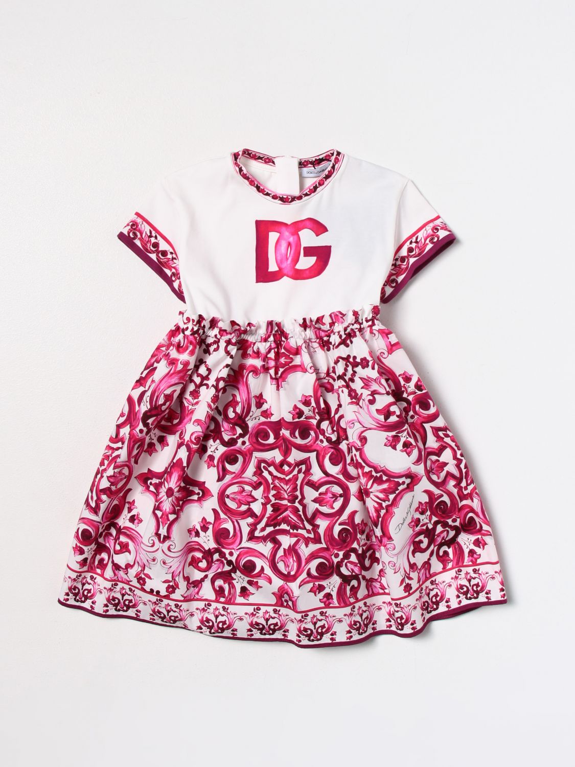 Dolce & Gabbana Romper DOLCE & GABBANA Kids colour Fuchsia