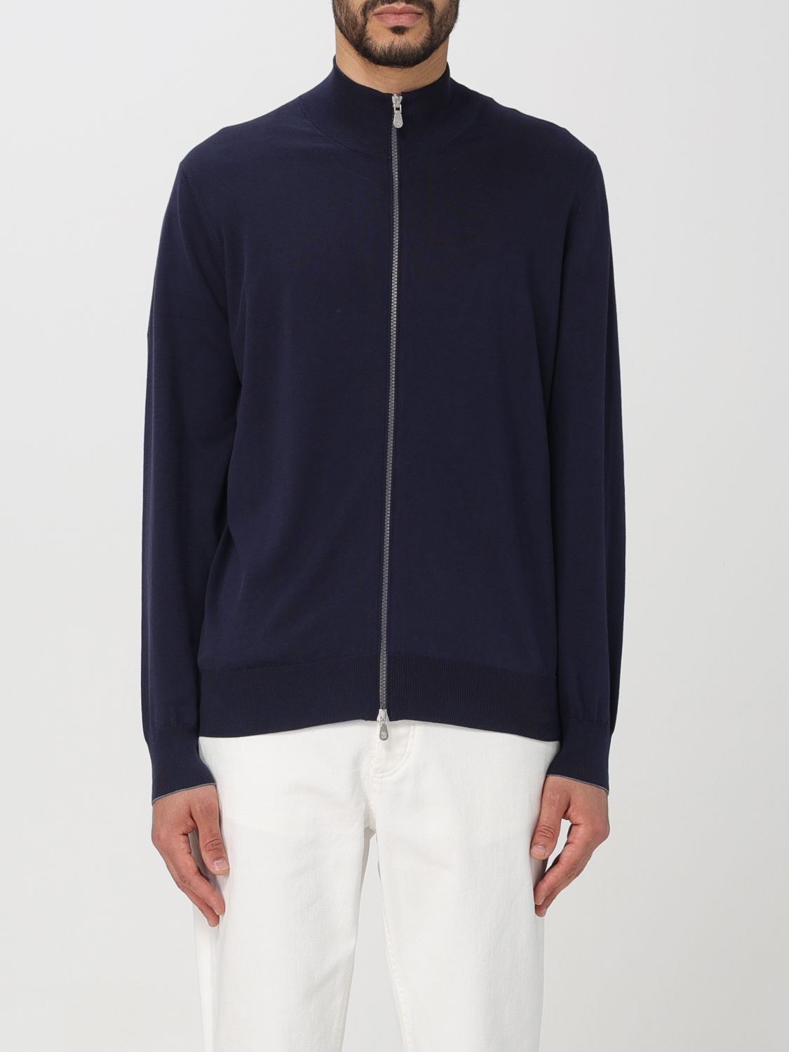 Brunello Cucinelli Cardigan BRUNELLO CUCINELLI Men colour Blue