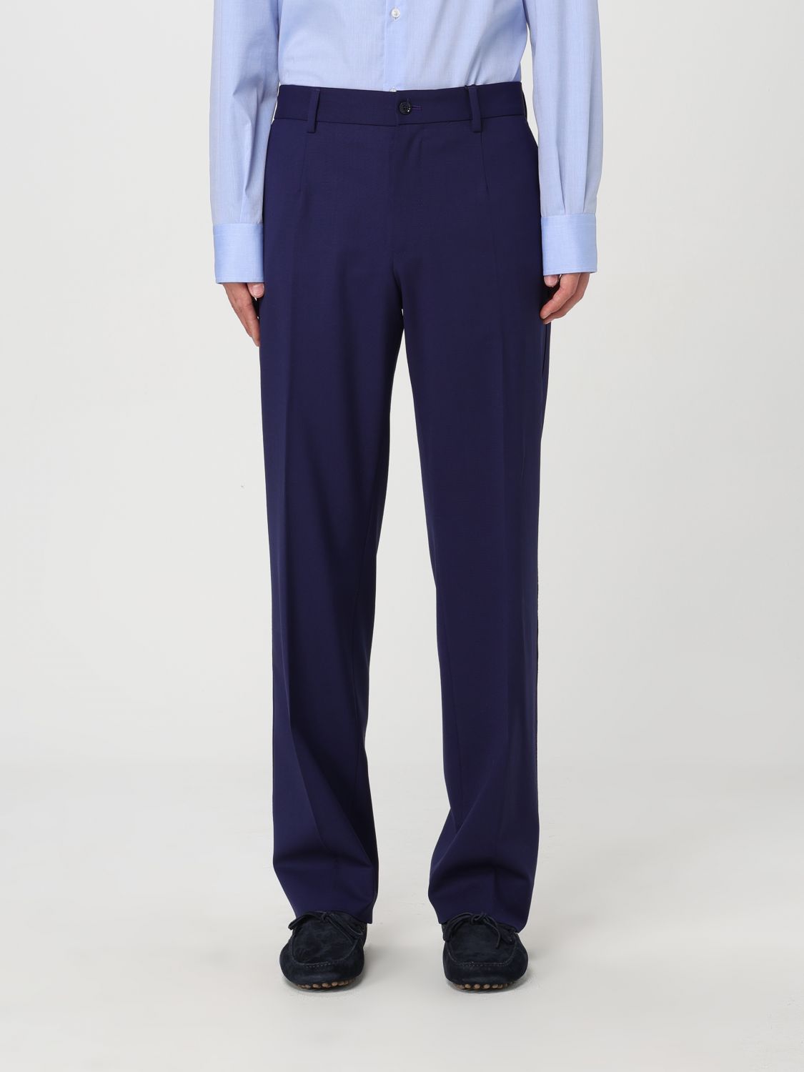 Dolce & Gabbana Trousers DOLCE & GABBANA Men colour Blue