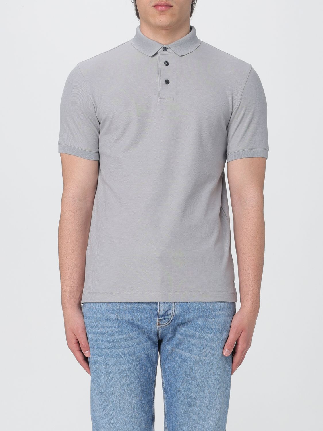 Emporio Armani Polo Shirt EMPORIO ARMANI Men colour Grey