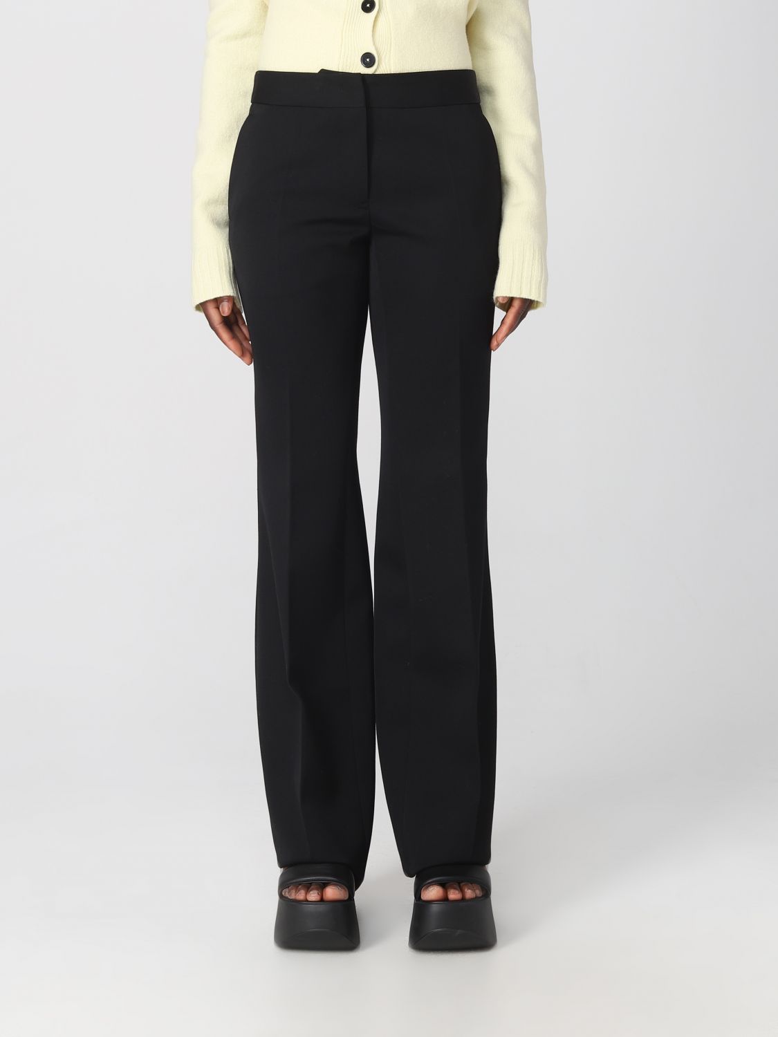 Jil Sander Trousers JIL SANDER Woman colour Black