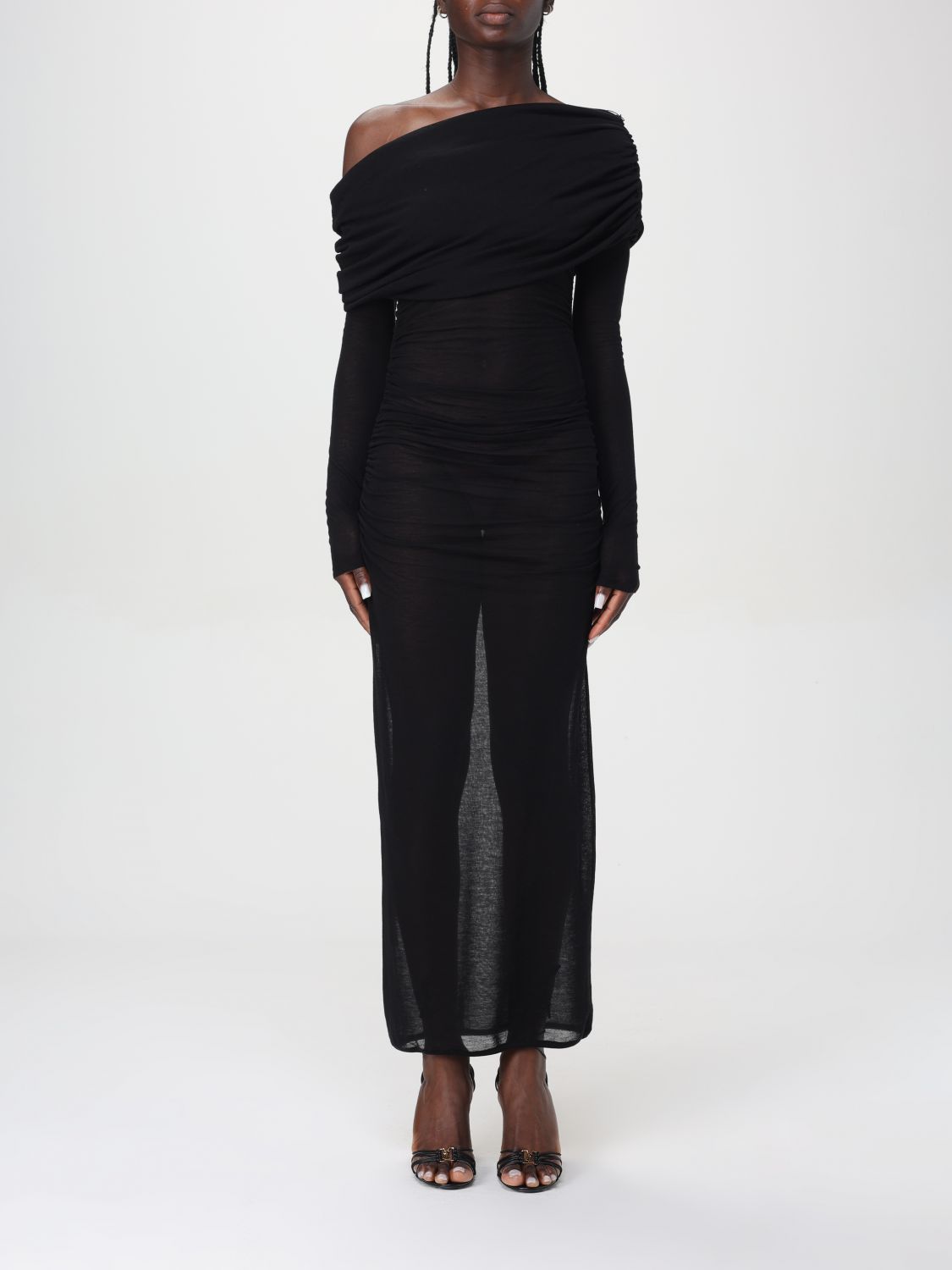 Saint Laurent Dress SAINT LAURENT Woman color Black