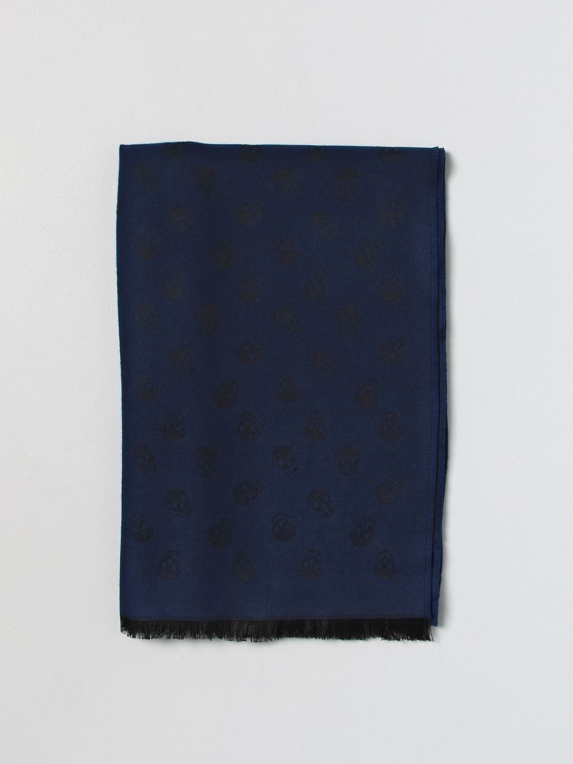 Alexander McQueen Scarf ALEXANDER MCQUEEN Men colour Blue