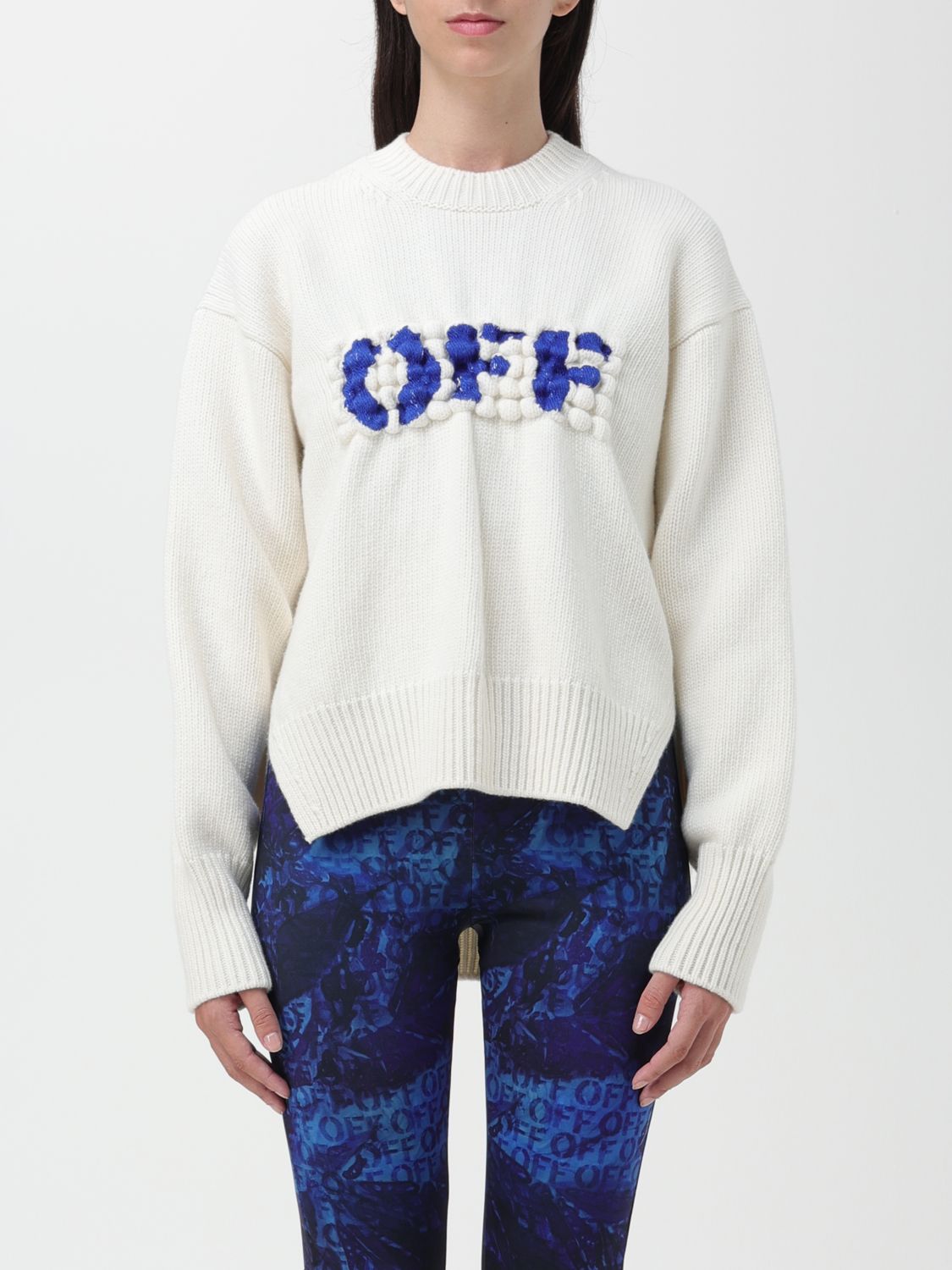 OFF-WHITE Jumper OFF-WHITE Woman colour White