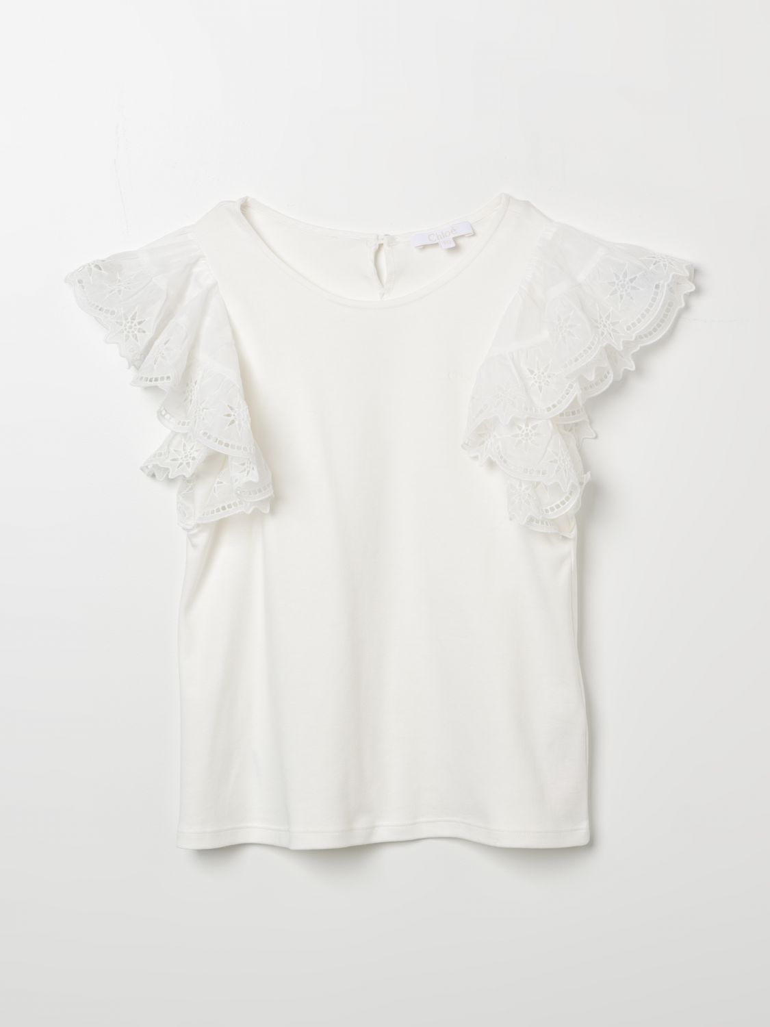 Chloé T-Shirt CHLOÉ Kids colour White