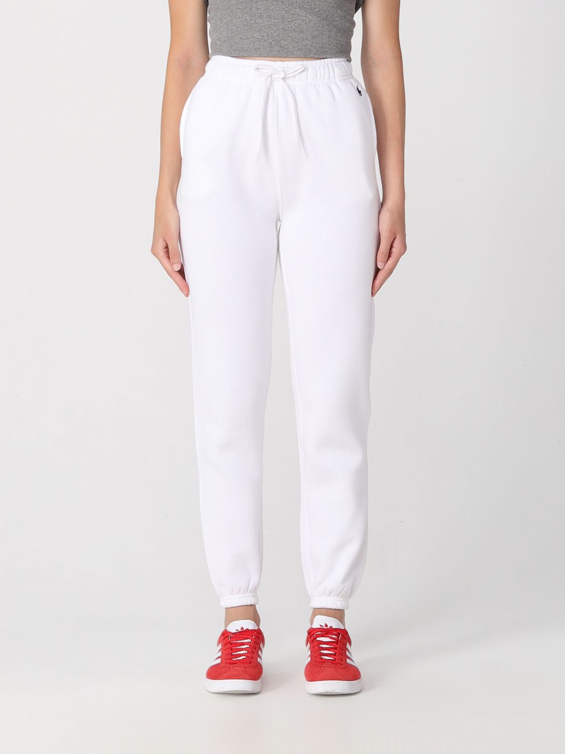 Polo Ralph Lauren Trousers POLO RALPH LAUREN Woman colour White