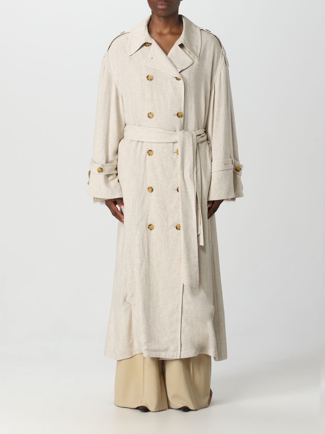 By Malene Birger Trench Coat BY MALENE BIRGER Woman colour Beige