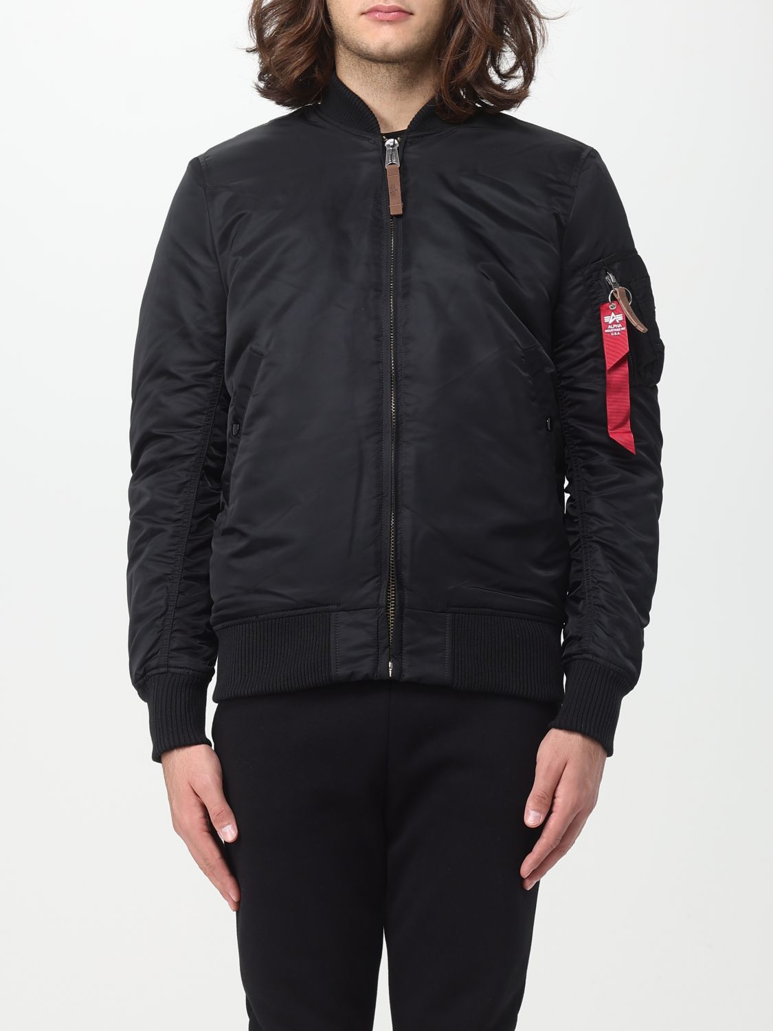 Alpha Industries Jacket ALPHA INDUSTRIES Men colour Black