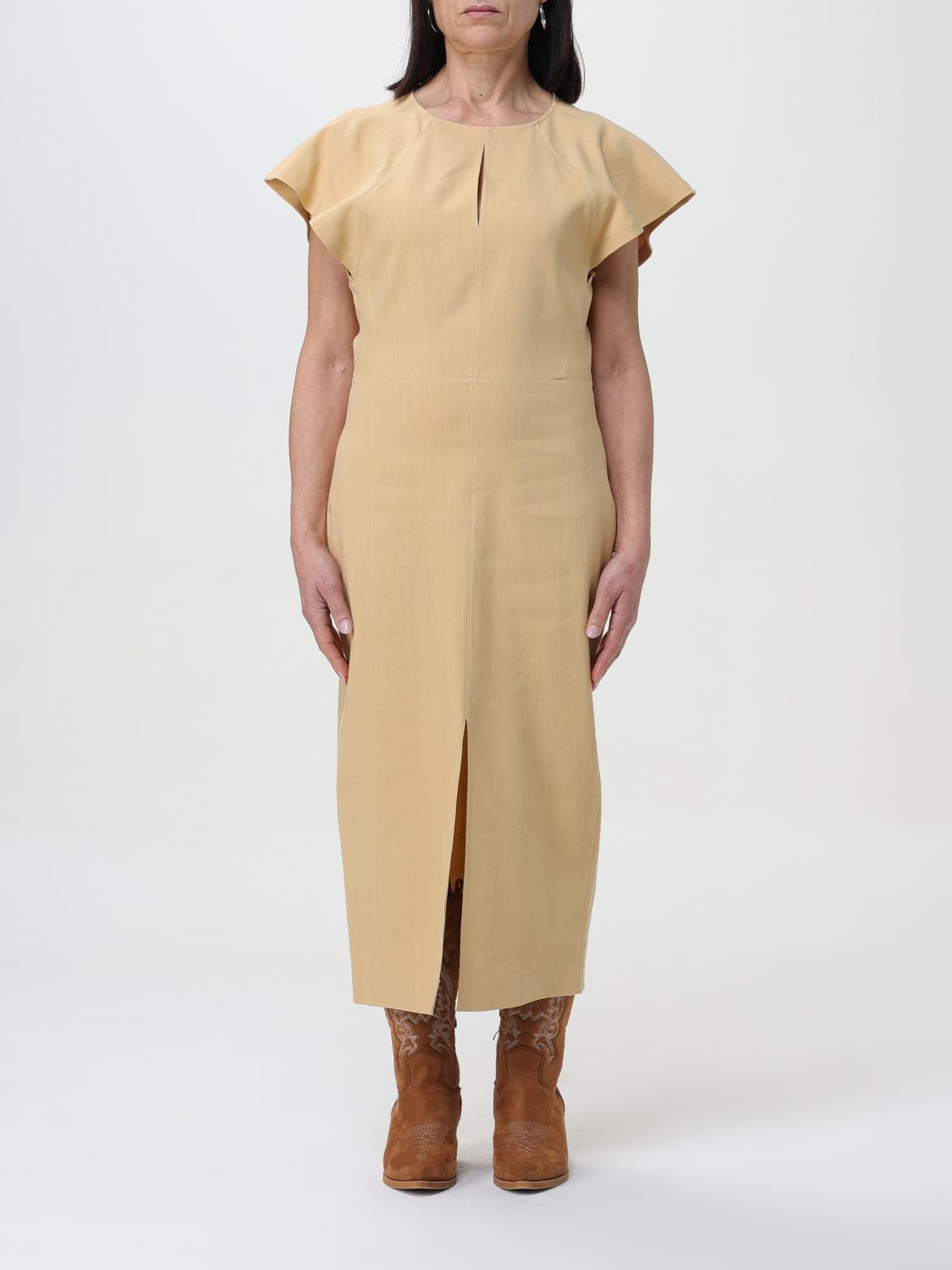 Isabel Marant Dress ISABEL MARANT Woman colour Yellow