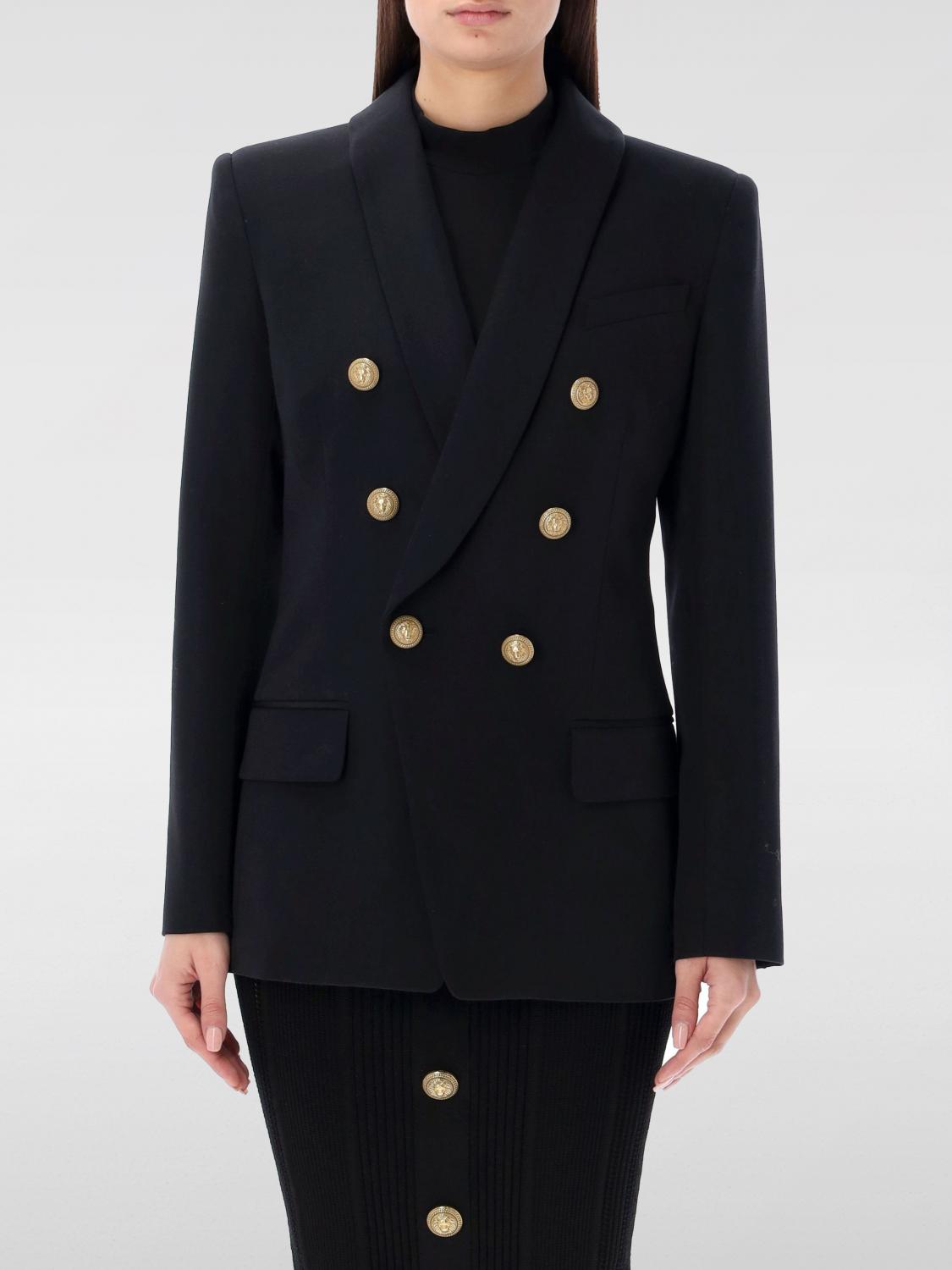 Balmain Blazer BALMAIN Woman color Black