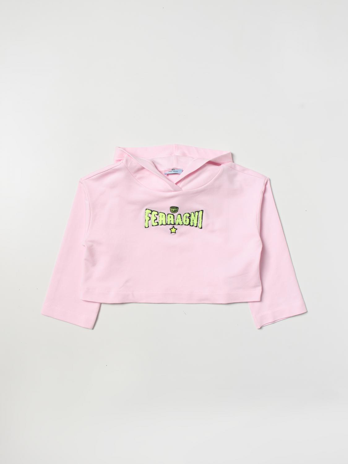 CHIARA FERRAGNI Jumper CHIARA FERRAGNI Kids colour Pink