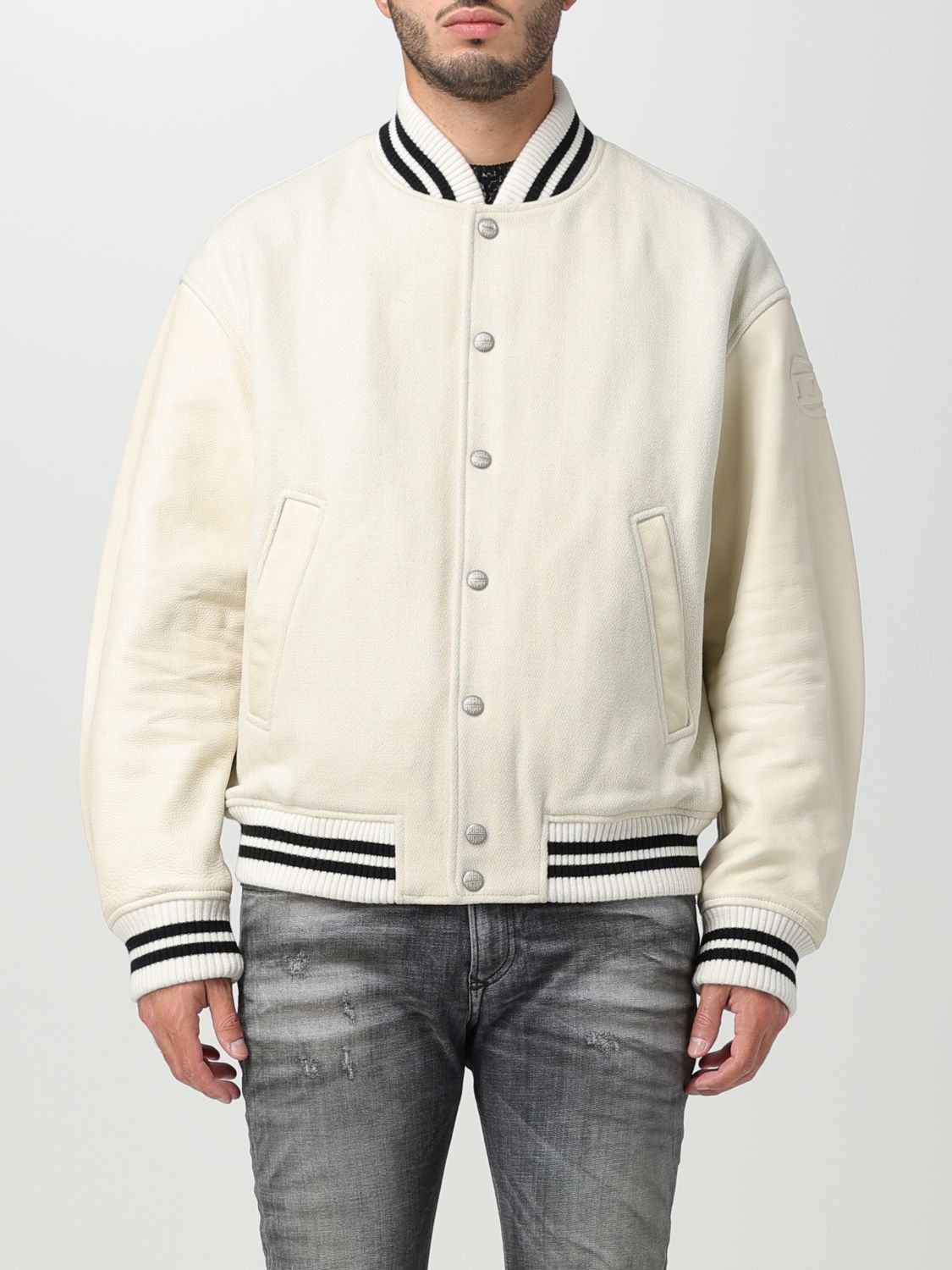 Diesel Jacket DIESEL Men colour Ivory