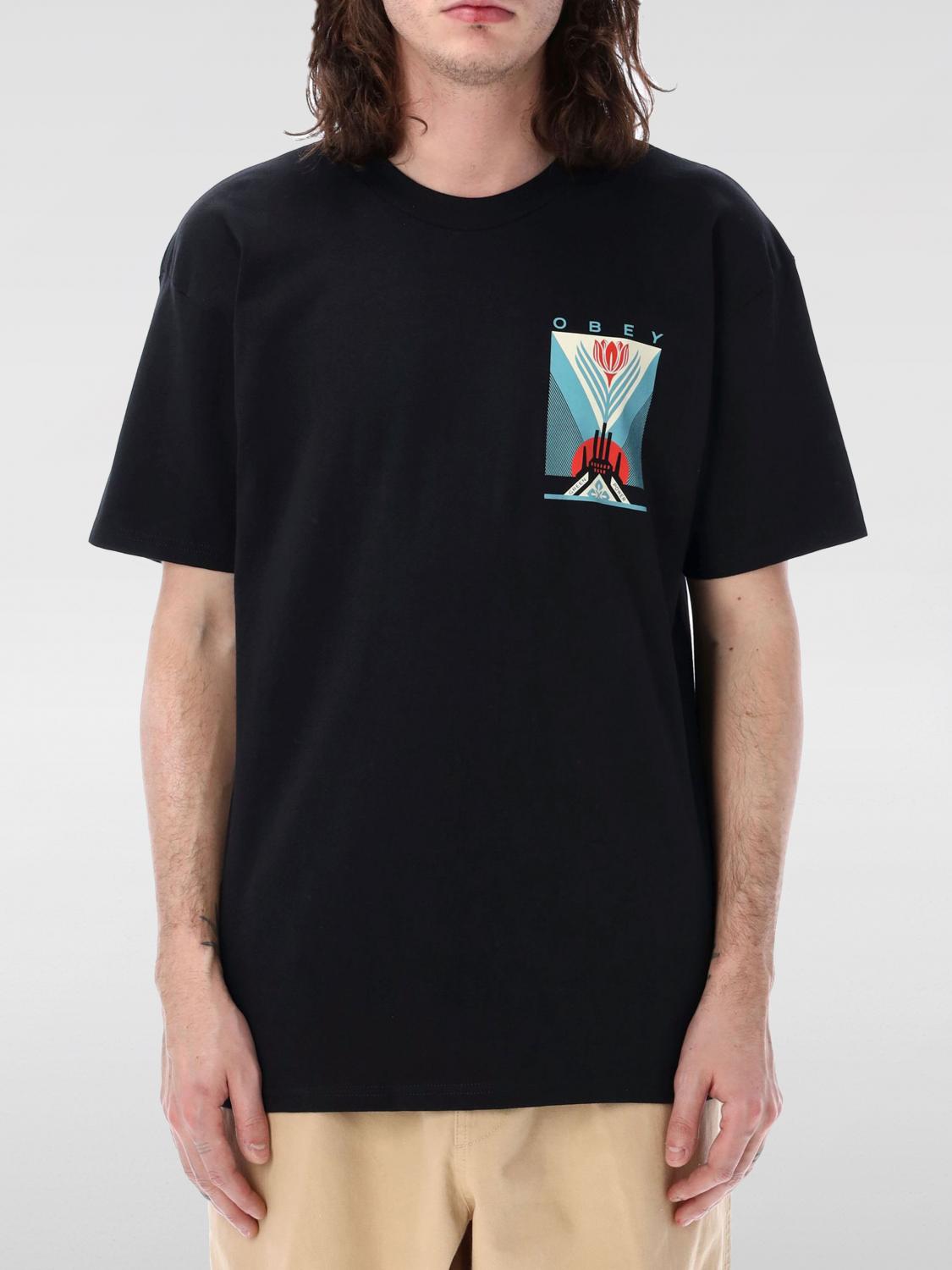 Obey T-Shirt OBEY Men color Black