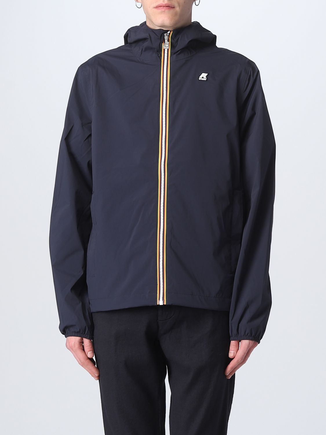 K-Way Jacket K-WAY Men colour Navy