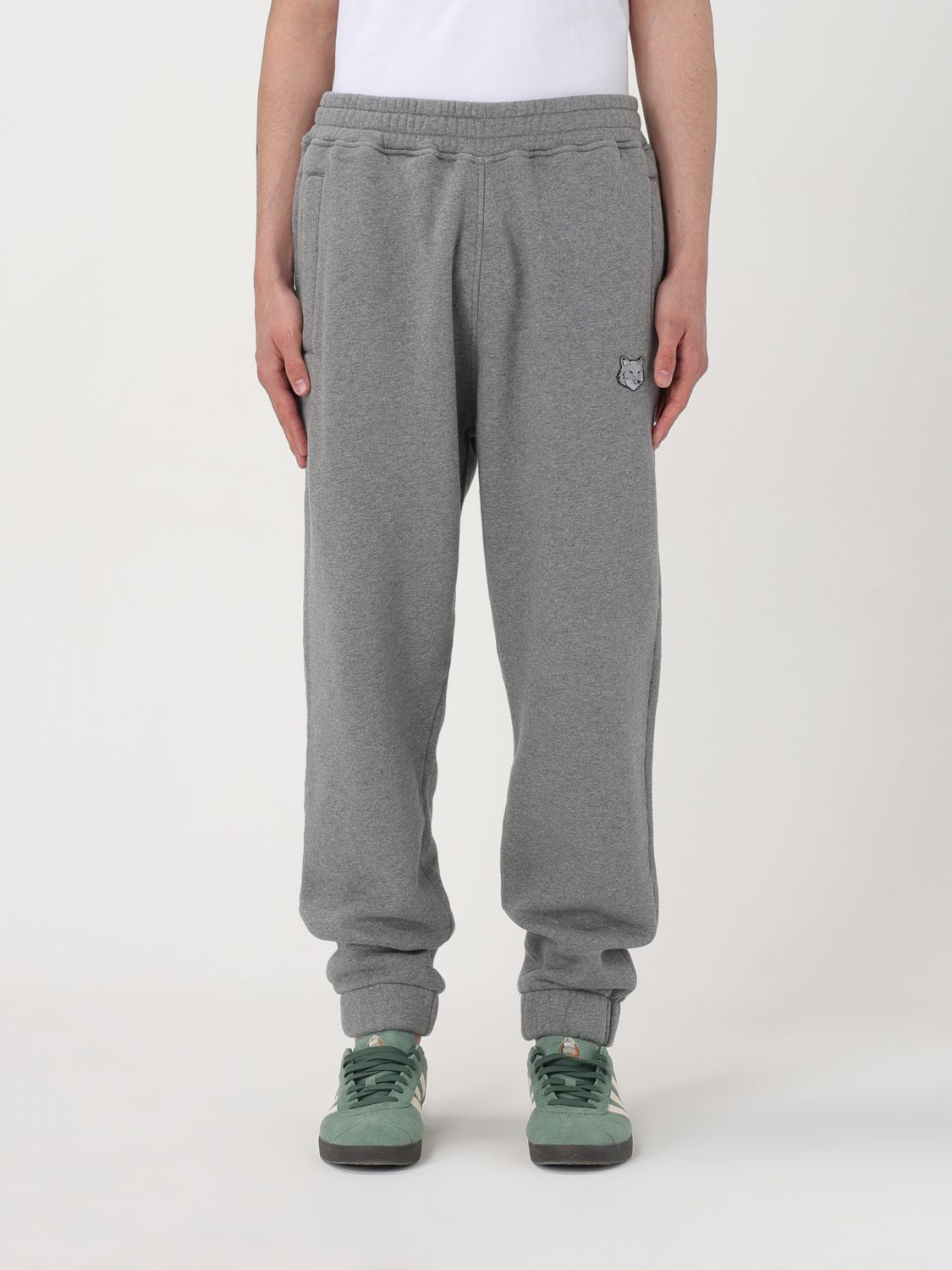 Maison Kitsuné Trousers MAISON KITSUNÉ Men colour Grey