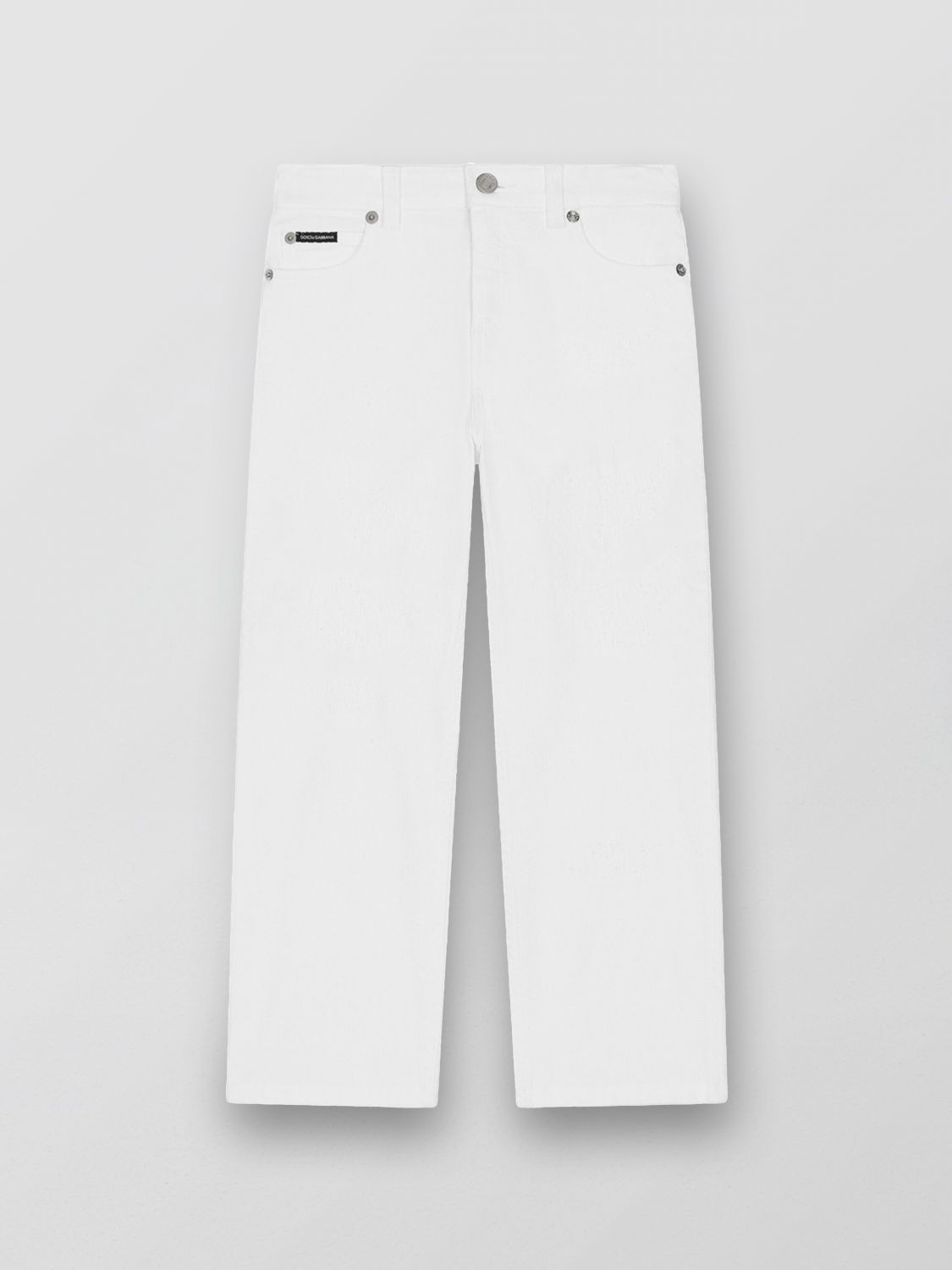 Dolce & Gabbana Pants DOLCE & GABBANA Kids color White