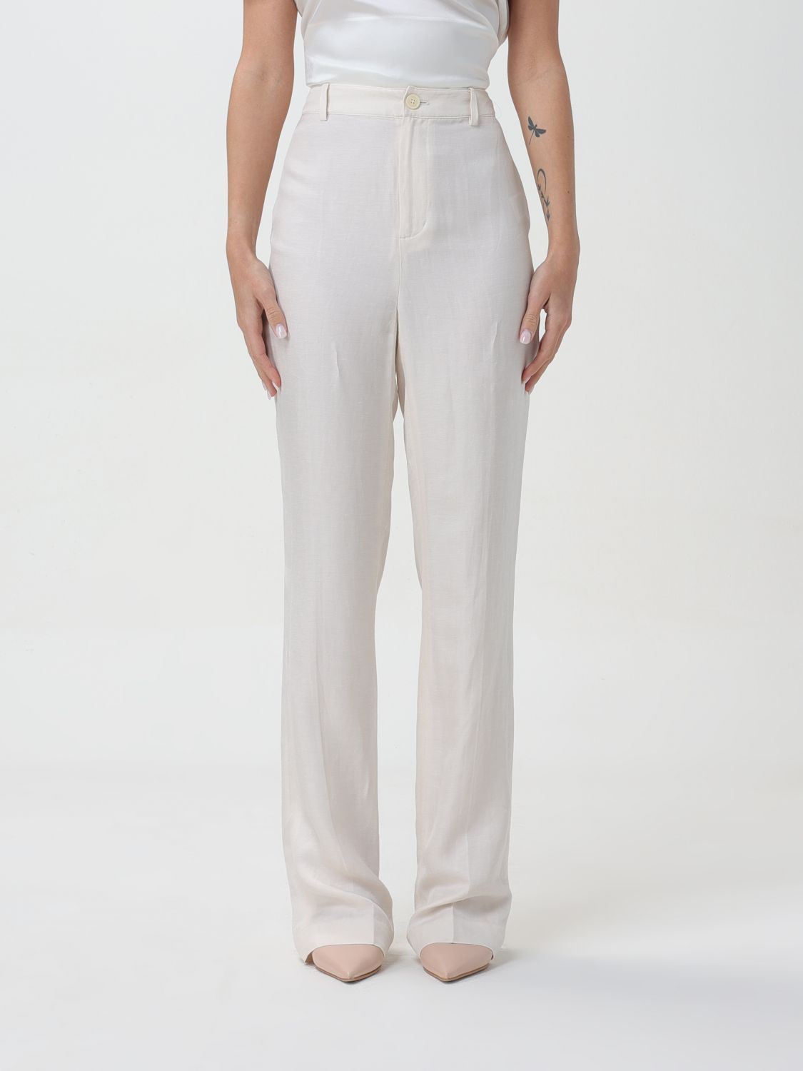 Lauren Ralph Lauren Trousers LAUREN RALPH LAUREN Woman colour White