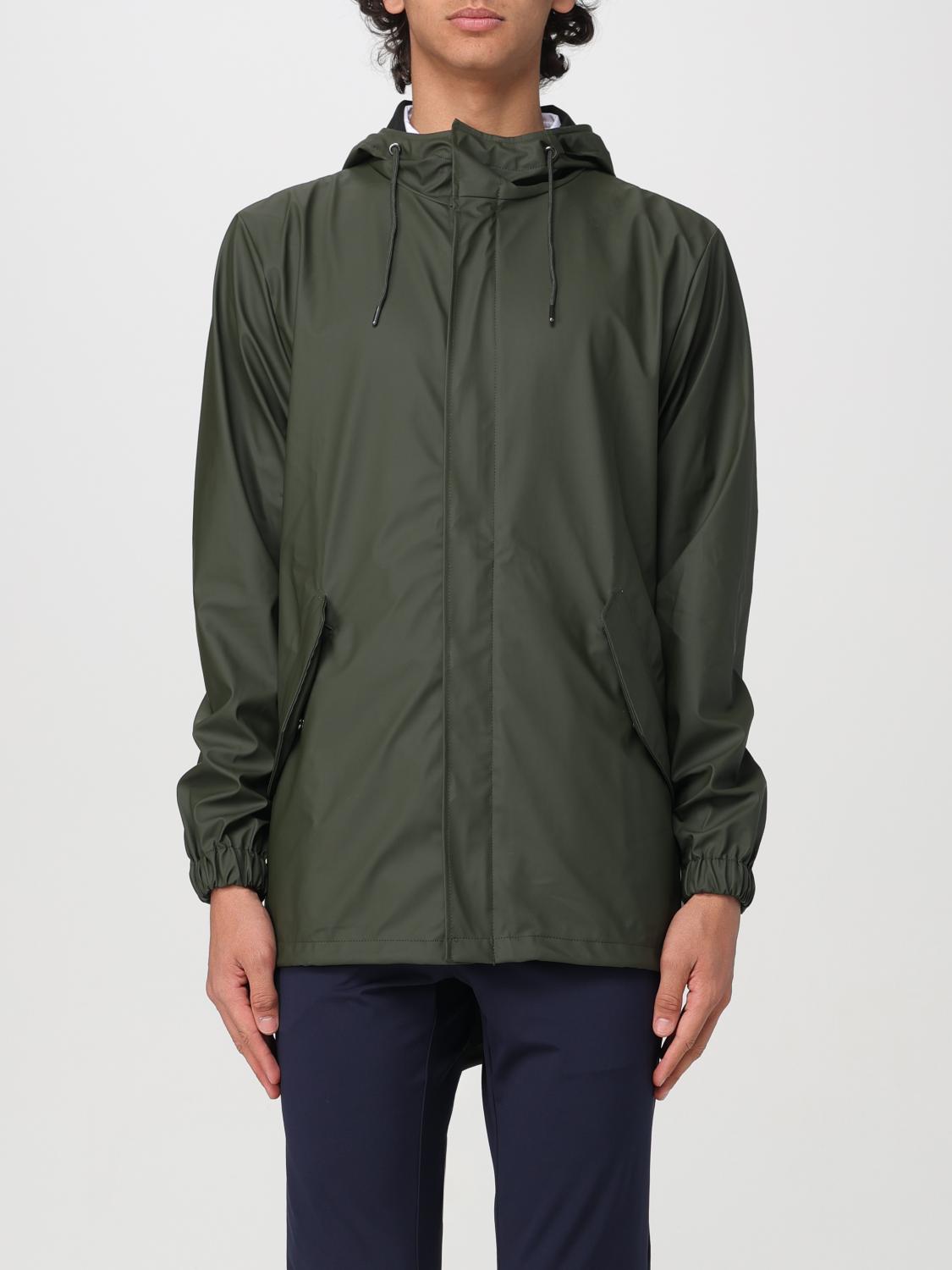 Rains Jacket RAINS Men color Green