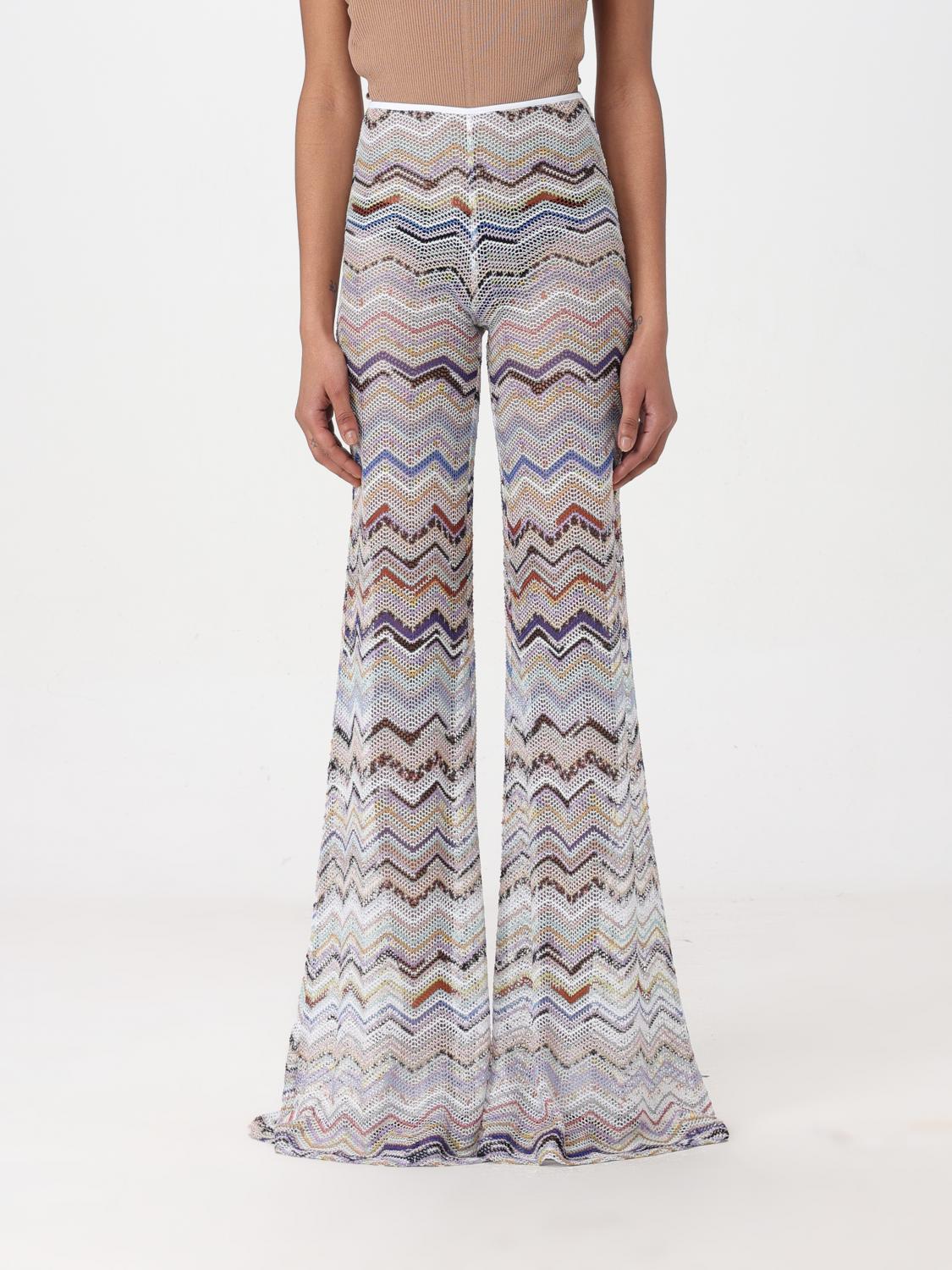 Missoni Trousers MISSONI Woman colour Blue