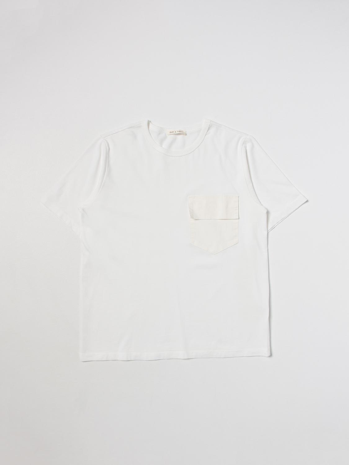 Zhoe & Tobiah T-Shirt ZHOE & TOBIAH Kids colour White