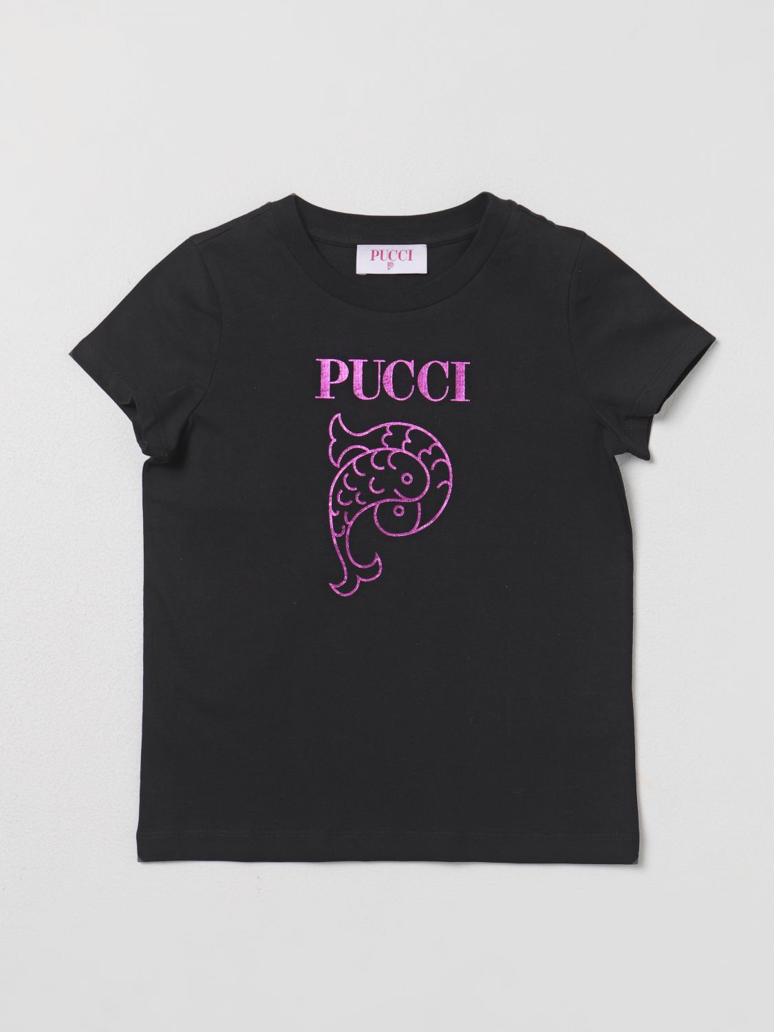 Emilio Pucci Junior T-Shirt EMILIO PUCCI JUNIOR Kids colour Black