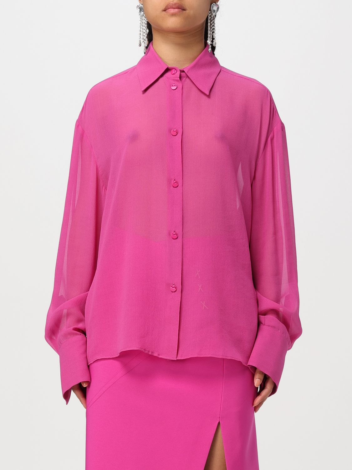 Genny Shirt GENNY Woman colour Fuchsia