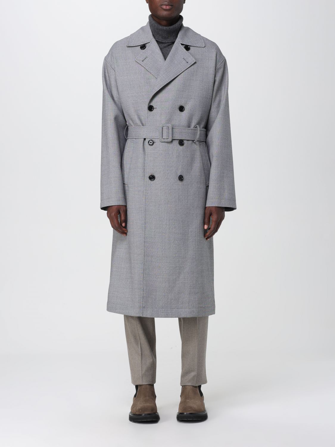 Lardini Coat LARDINI Men colour Grey