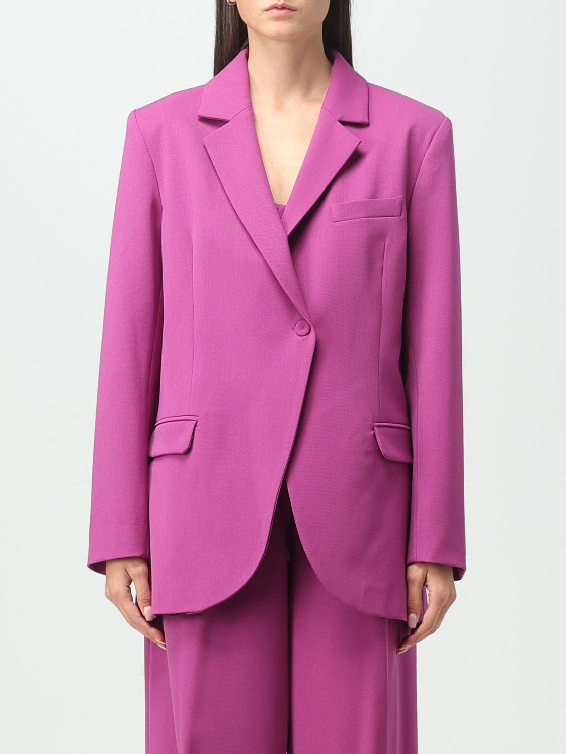 Federica Tosi Blazer FEDERICA TOSI Woman colour Peony