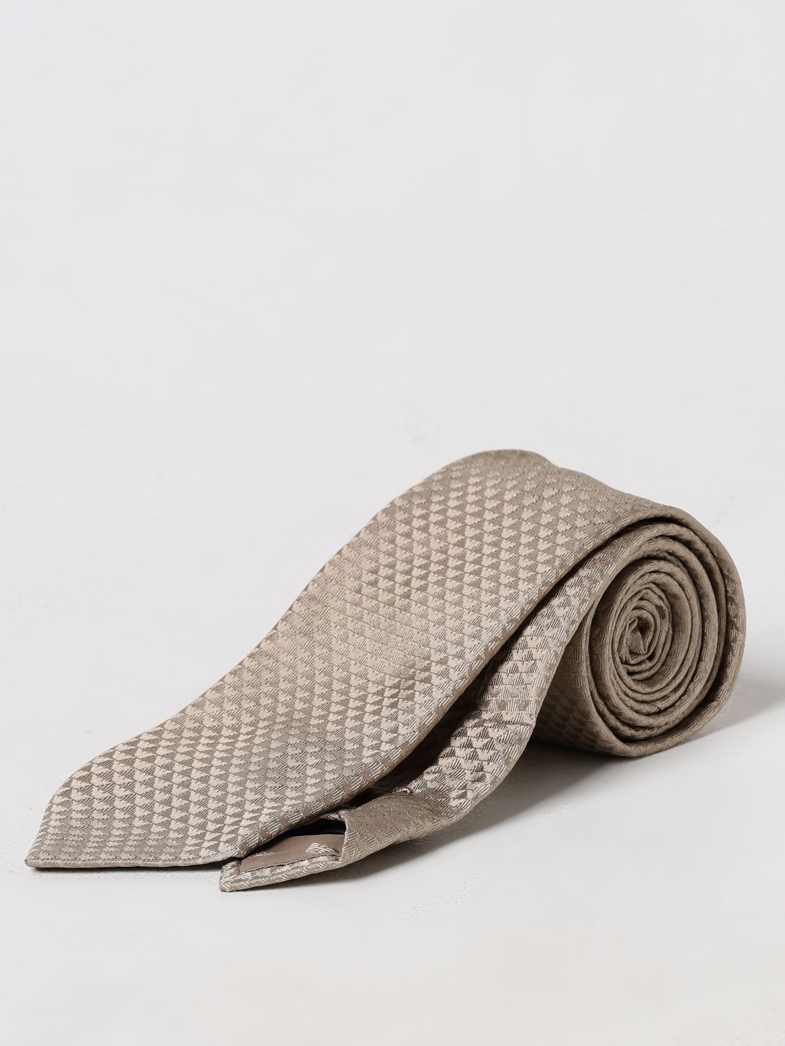 Emporio Armani Tie EMPORIO ARMANI Men color Beige