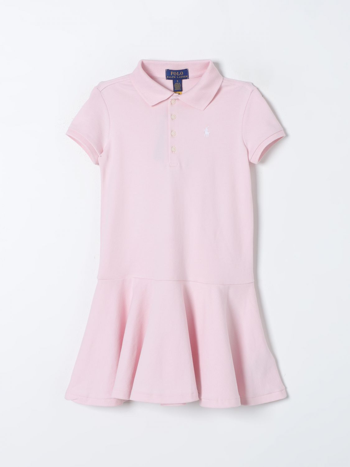 Polo Ralph Lauren Dress POLO RALPH LAUREN Kids colour Pink