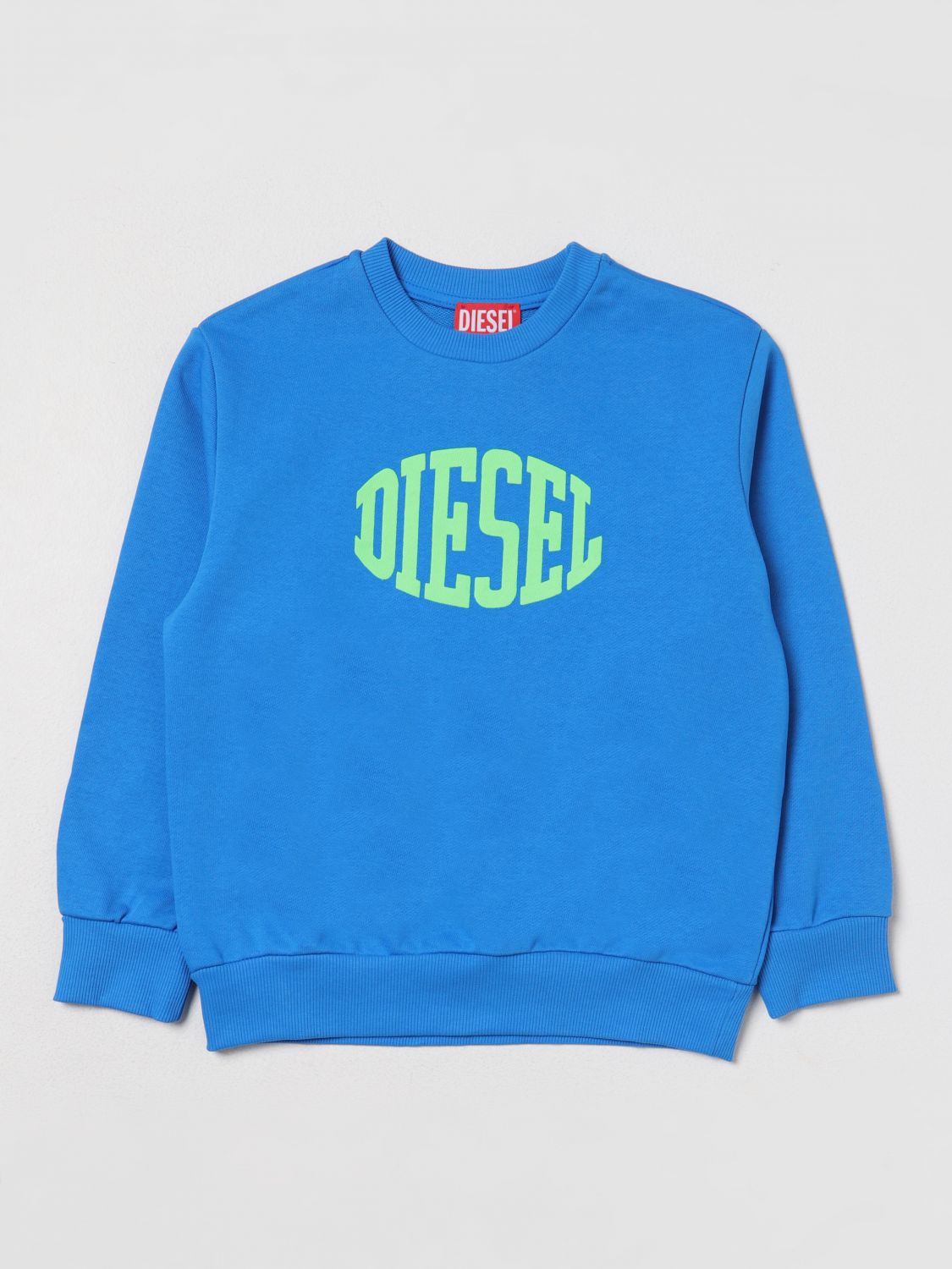 Diesel Sweater DIESEL Kids color Gnawed Blue