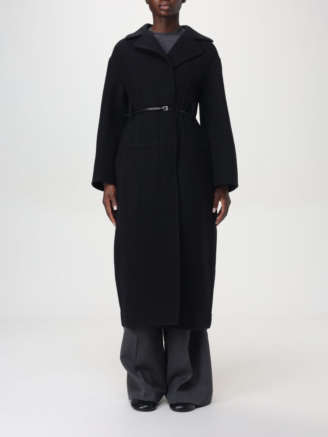 Jil Sander Coat JIL SANDER Woman color Black