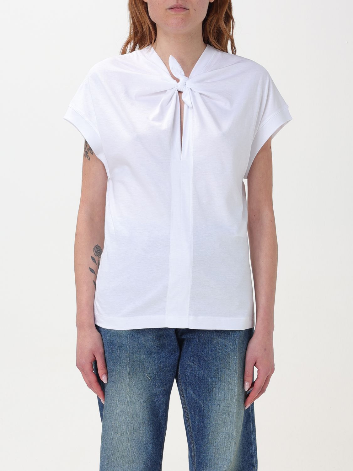 N° 21 T-Shirt N° 21 Woman color White