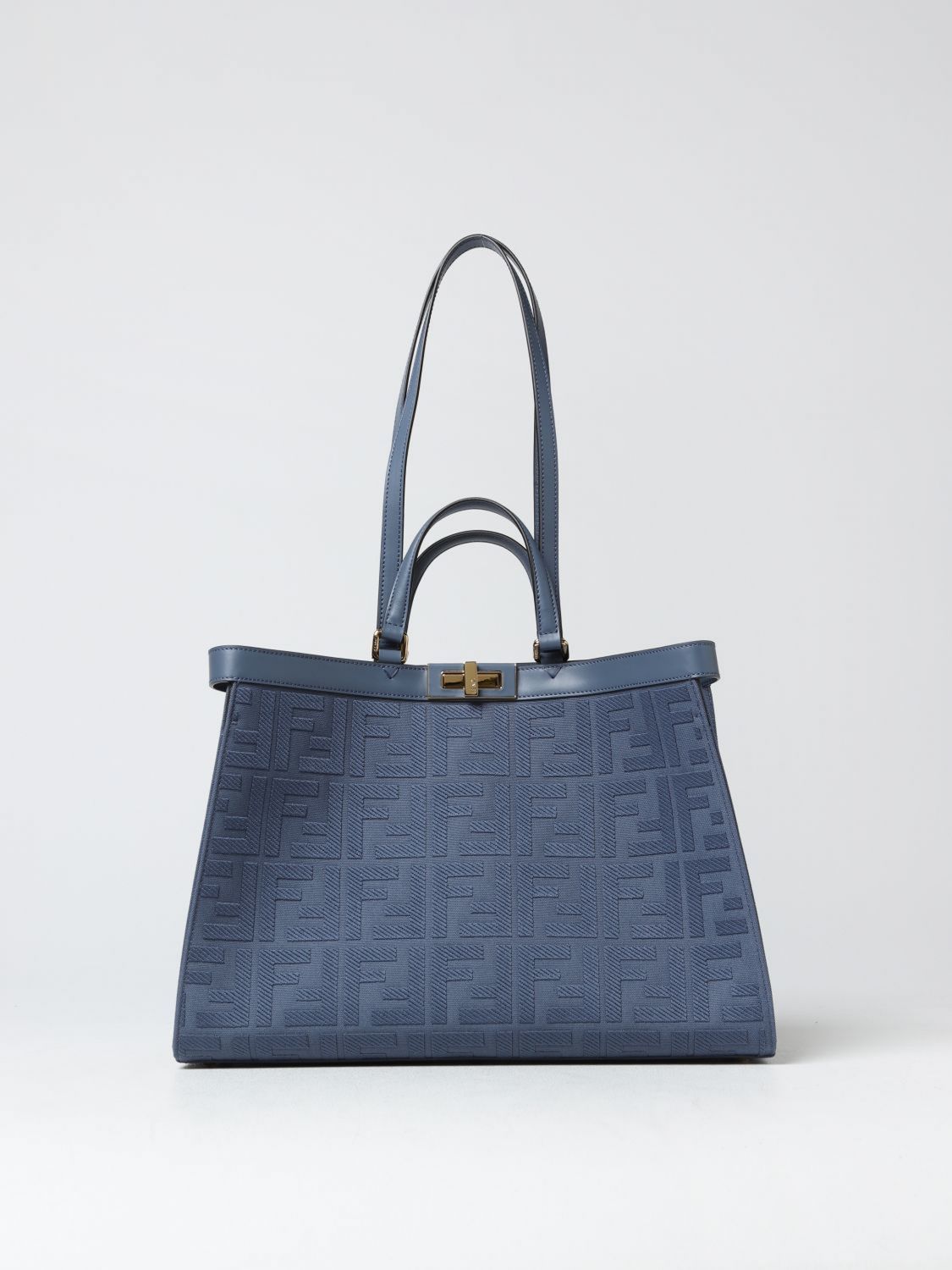 FENDI Tote Bags FENDI Woman colour Blue