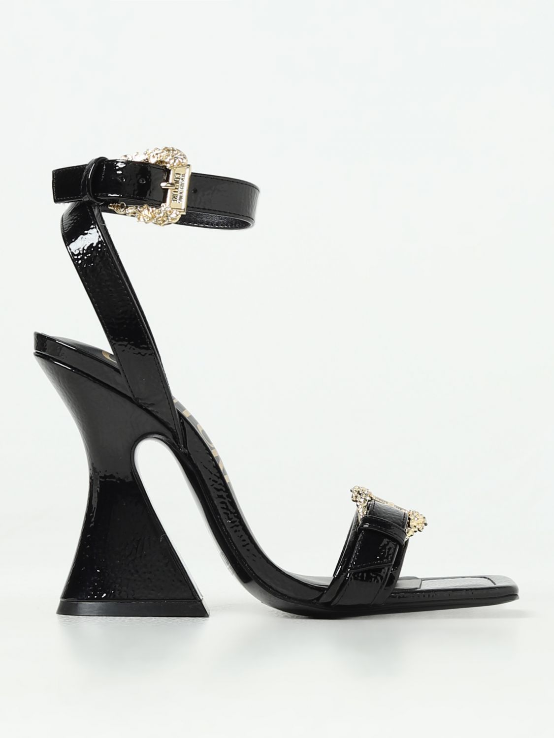 Versace Jeans Couture Heeled Sandals VERSACE JEANS COUTURE Woman colour Black