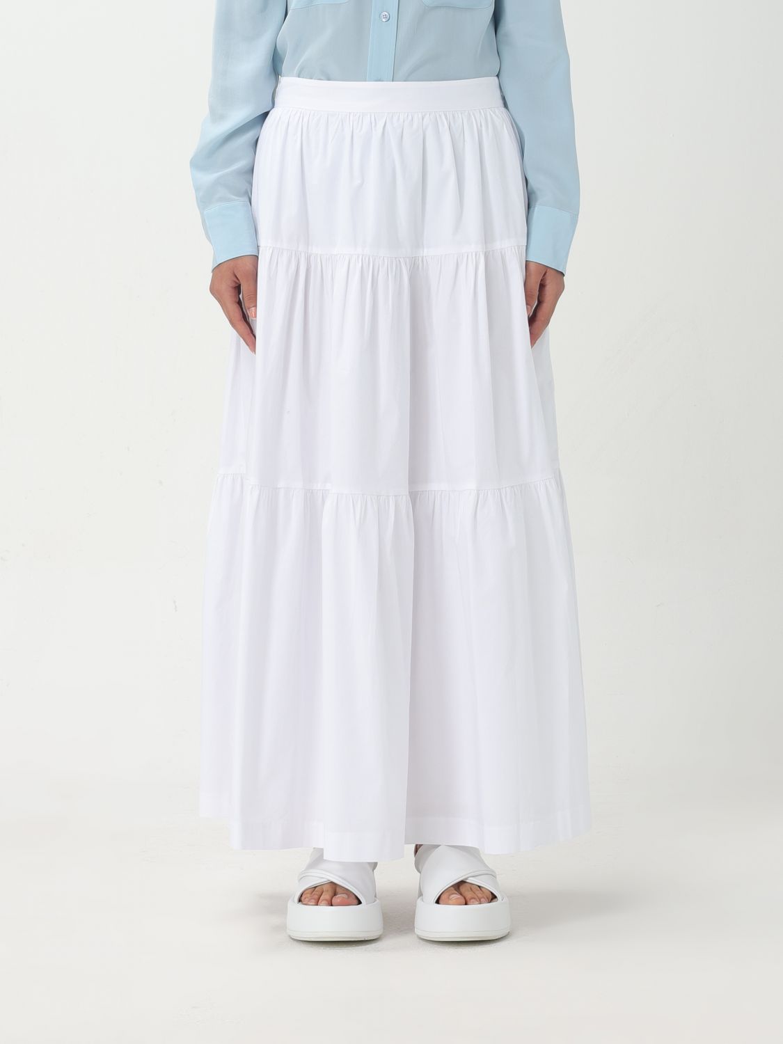 Staud Skirt STAUD Woman colour White