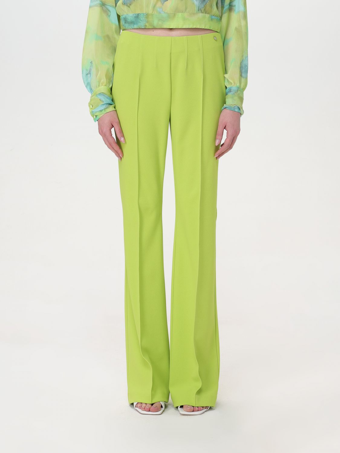 Liu Jo Trousers LIU JO Woman colour Green