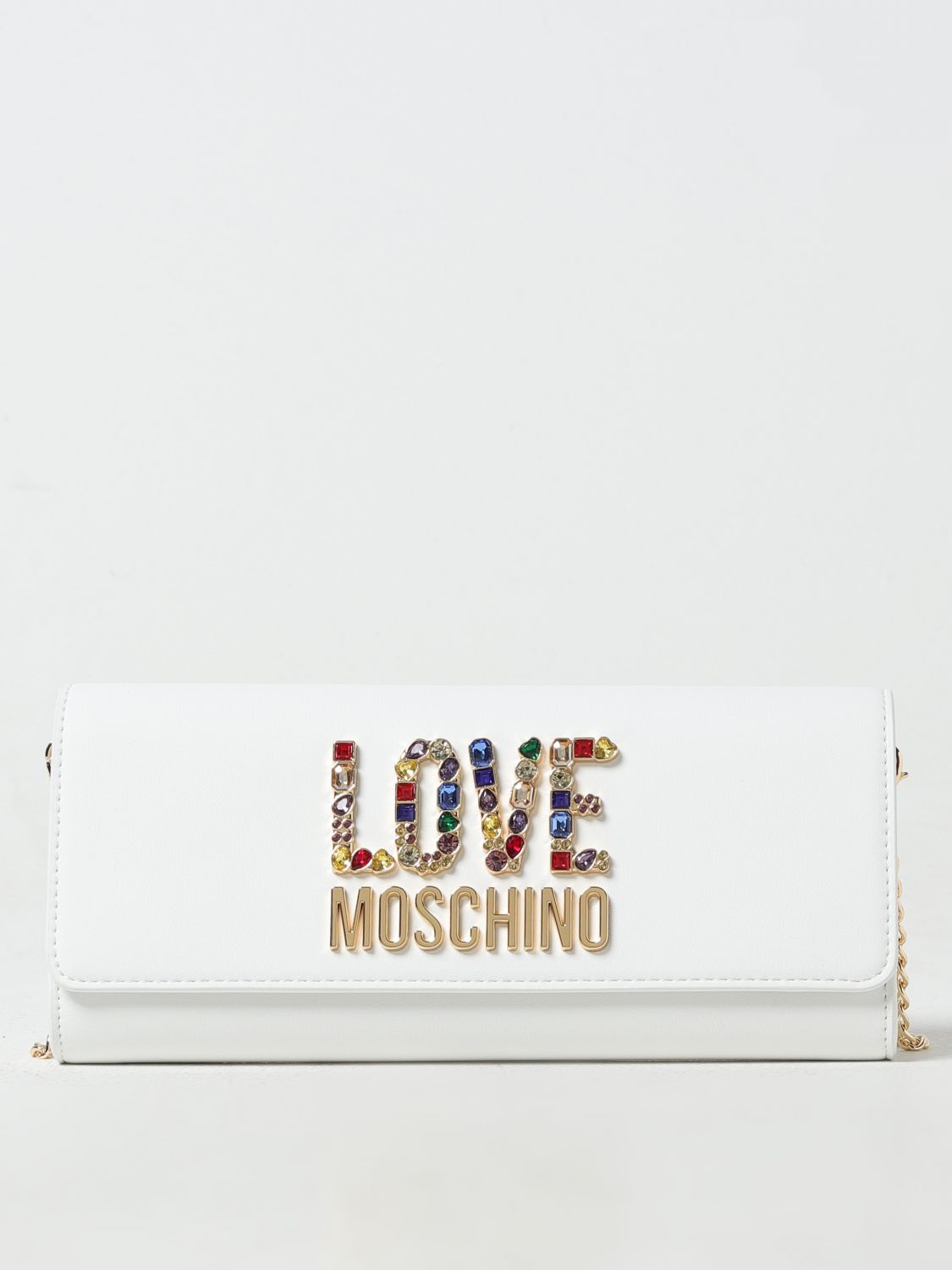 Love Moschino Clutch LOVE MOSCHINO Woman colour White