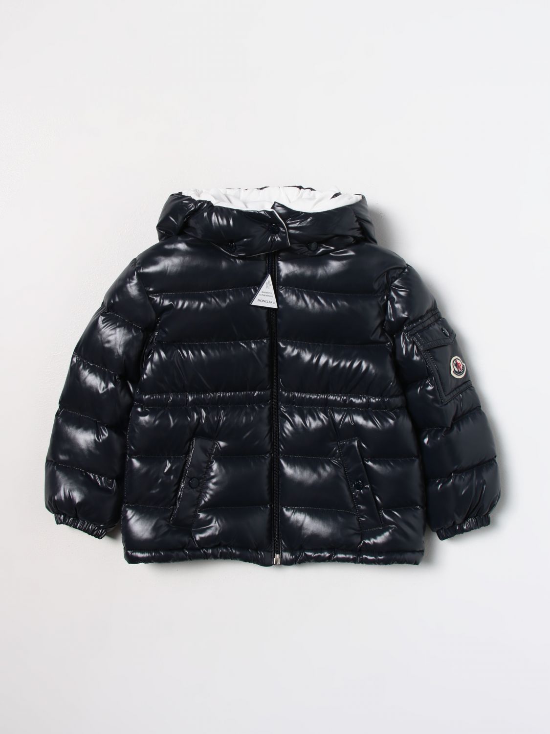 Moncler Jacket MONCLER Kids colour Blue