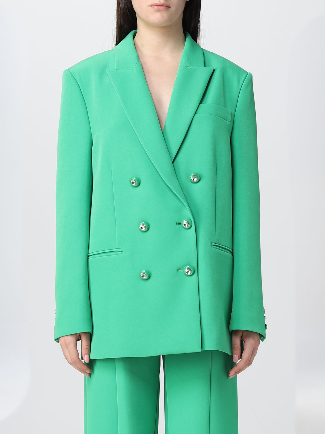 CHIARA FERRAGNI Blazer CHIARA FERRAGNI Woman colour Green