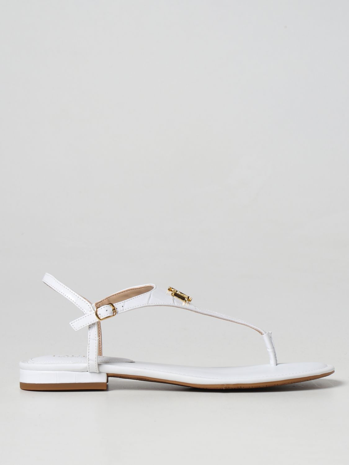 Lauren Ralph Lauren Flat Sandals LAUREN RALPH LAUREN Woman colour Black