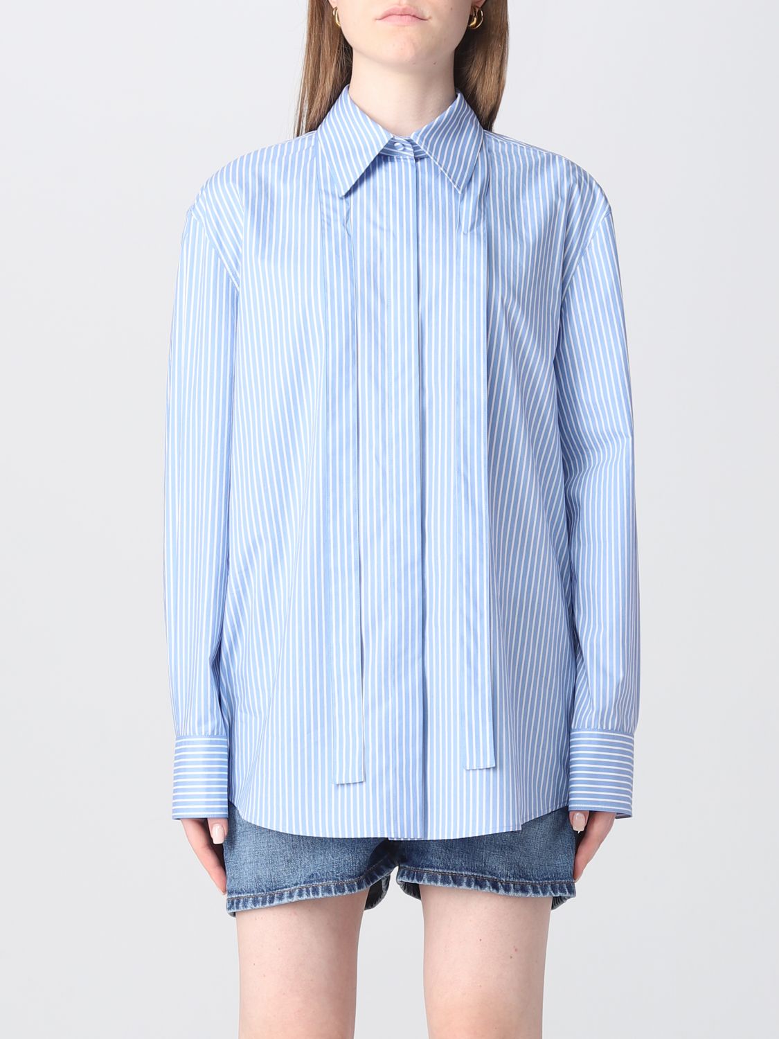 Valentino Shirt VALENTINO Woman colour Blue