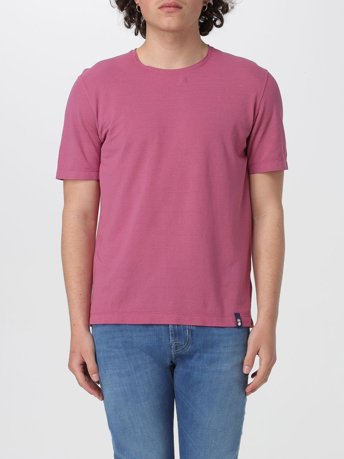 Drumohr T-Shirt DRUMOHR Men colour Peony