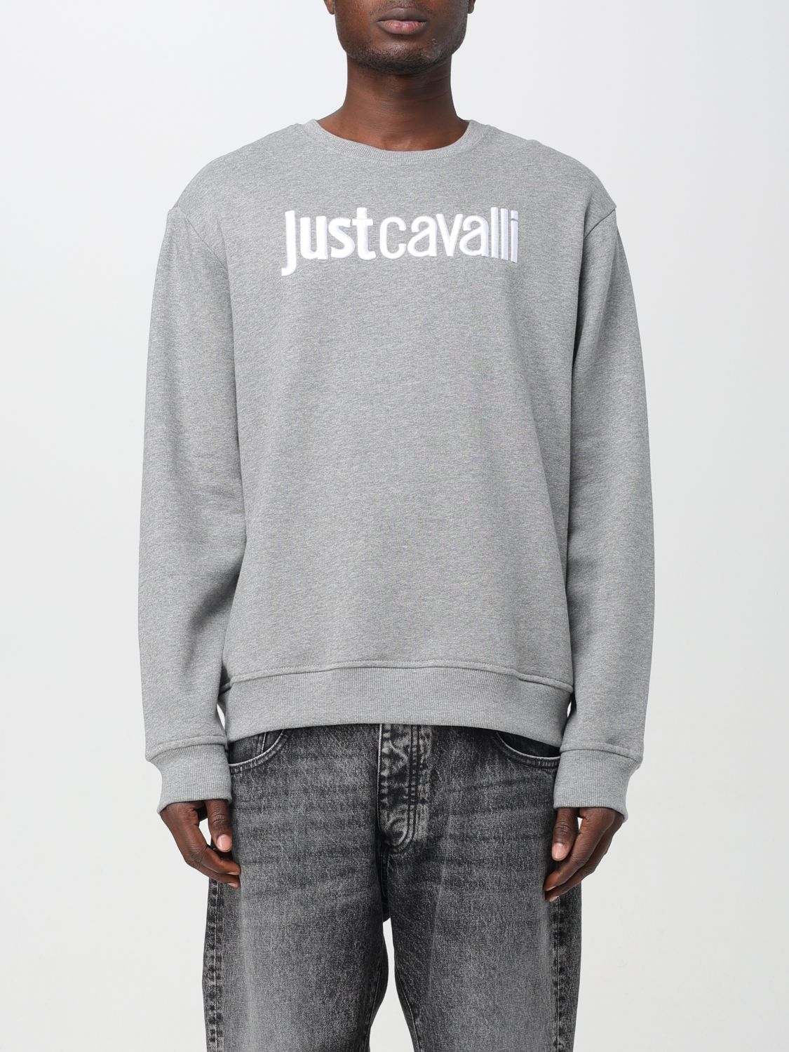 Just Cavalli Sweatshirt JUST CAVALLI Men colour Grey