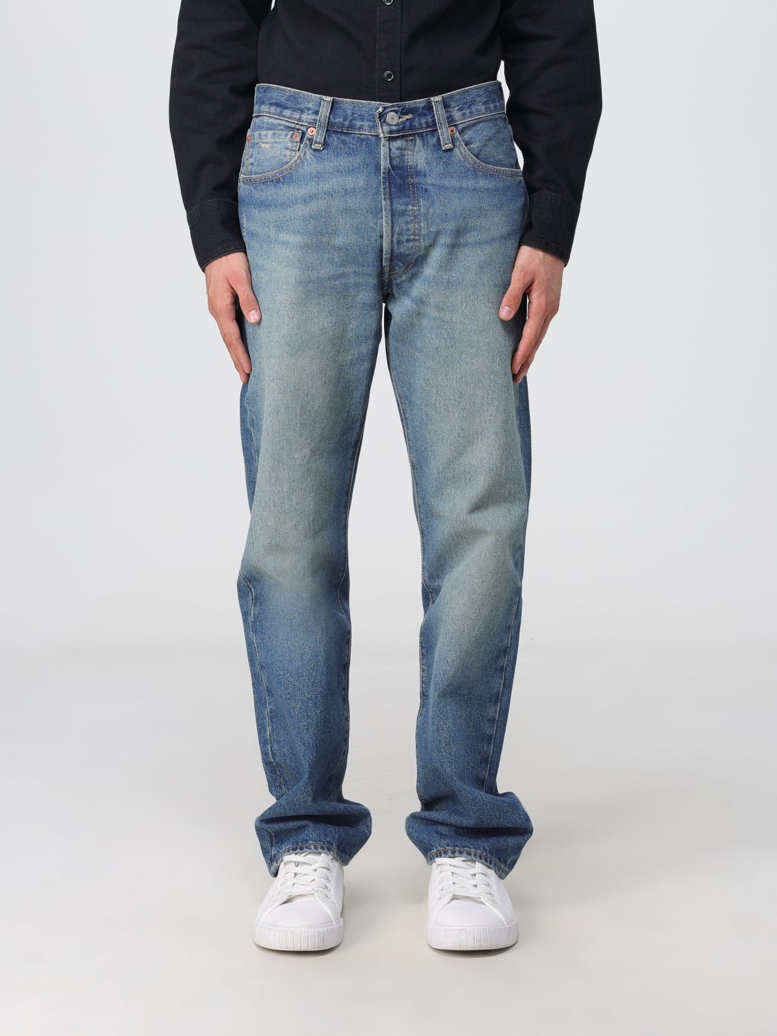 Levi's Trousers LEVI'S Men colour Denim