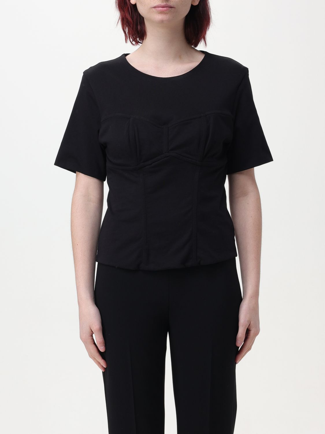 Federica Tosi T-Shirt FEDERICA TOSI Woman colour Black